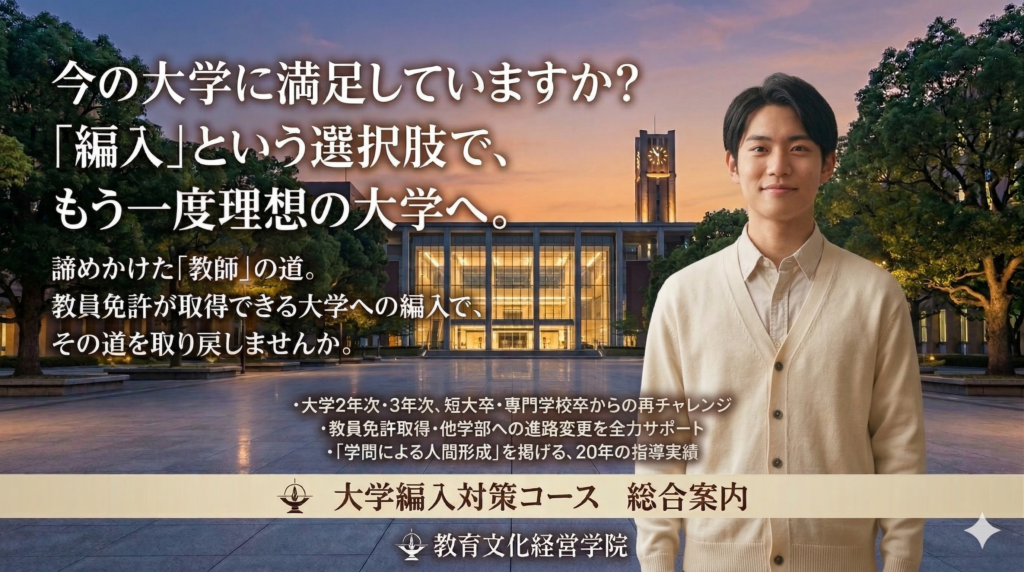 大学編入メインビジュアル