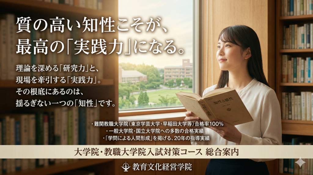 大学院・教職大学院入試対策